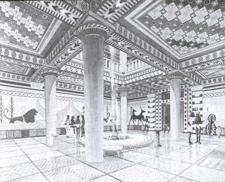 Ancient Palace Interior