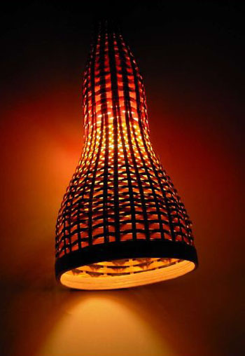 parasar das, degree 44, idc-iitb design degree show 2008, bamboo lamp, lantern